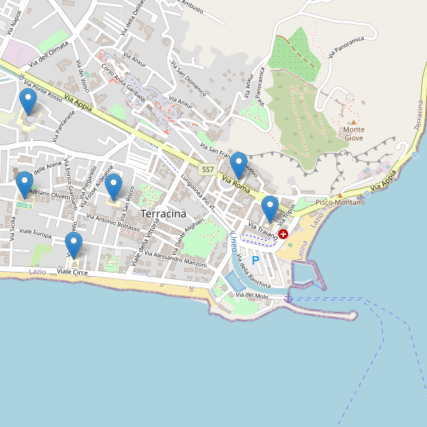 Thumbnail mappa scuole di Terracina