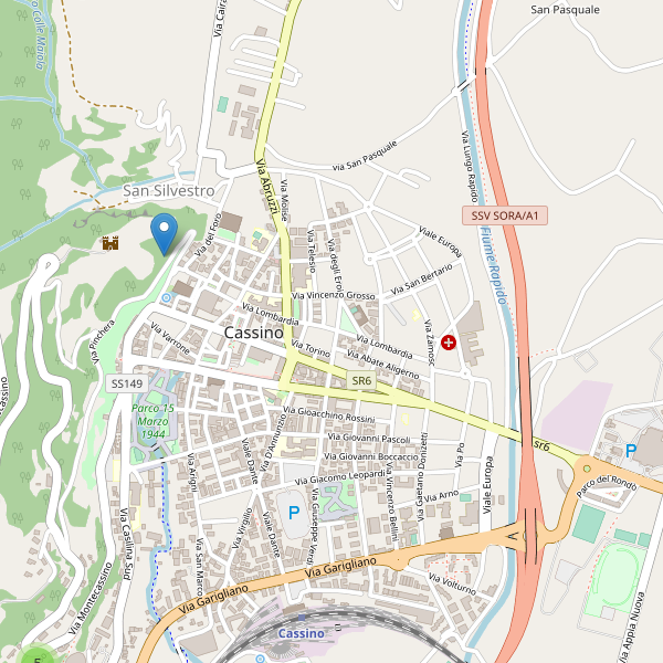 Thumbnail mappa sitiarcheologici di Cassino
