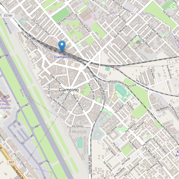 Thumbnail mappa stazioni di Ciampino