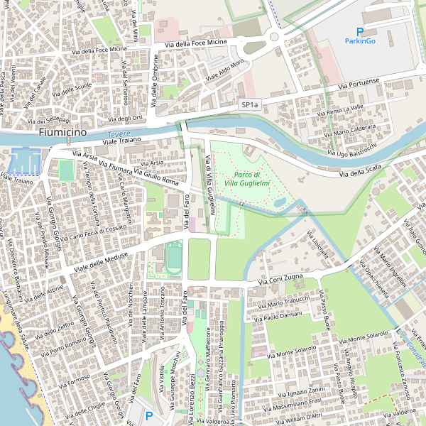 Thumbnail mappa stazioni di Fiumicino