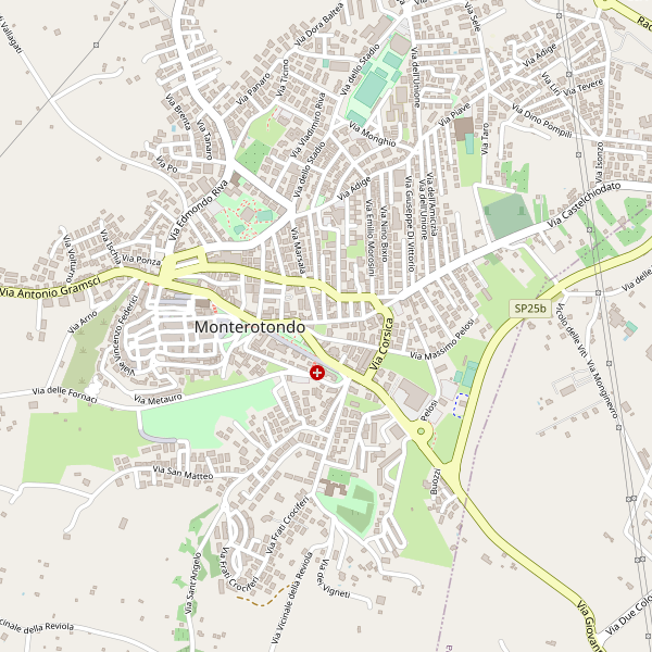 Thumbnail mappa stazioni di Monterotondo