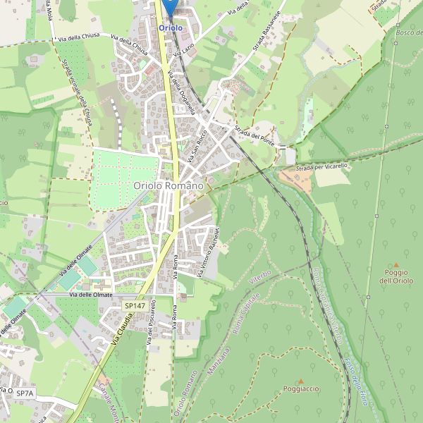 Thumbnail mappa stazioni di Oriolo Romano
