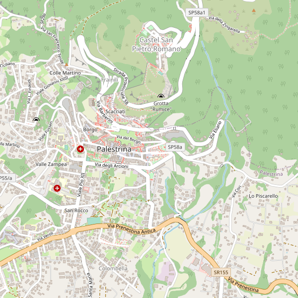 Thumbnail mappa stazioni di Palestrina