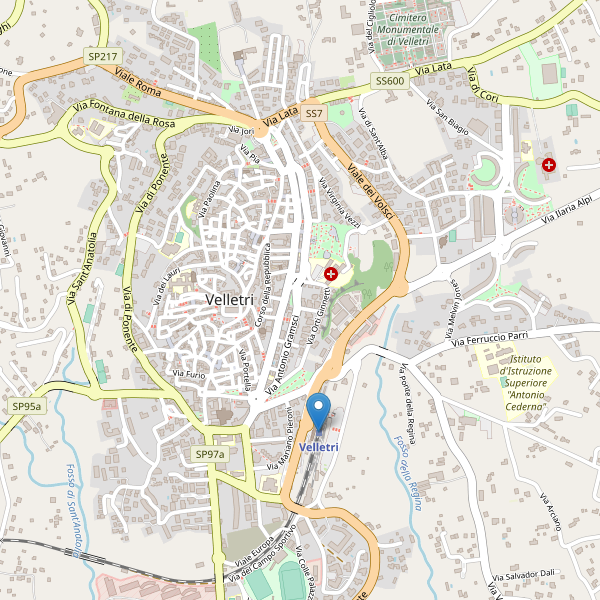 Thumbnail mappa stazioni di Velletri