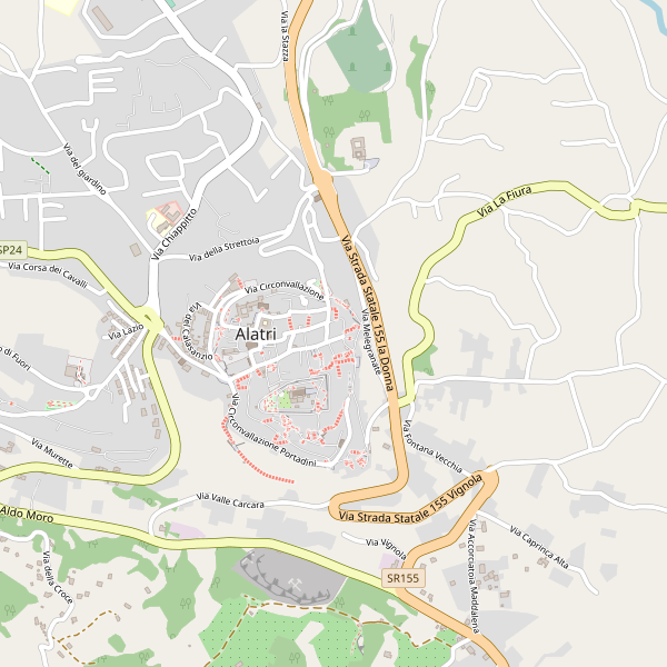 Thumbnail mappa taxi di Alatri