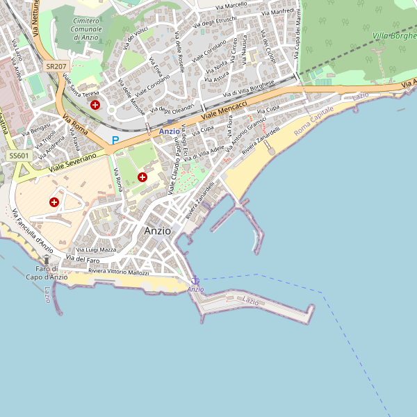 Thumbnail mappa taxi di Anzio