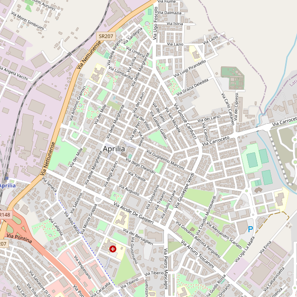 Thumbnail mappa taxi di Aprilia