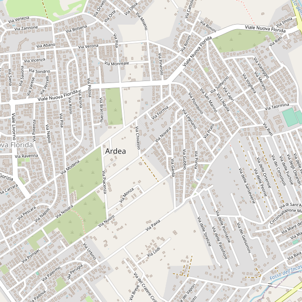 Thumbnail mappa taxi di Ardea