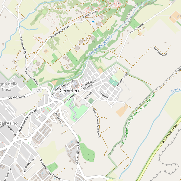 Thumbnail mappa taxi di Cerveteri