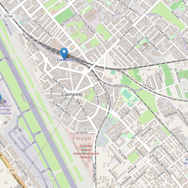 Thumbnail mappa taxi di Ciampino