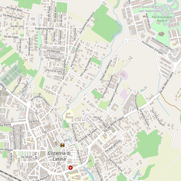 Thumbnail mappa taxi di Cisterna di Latina