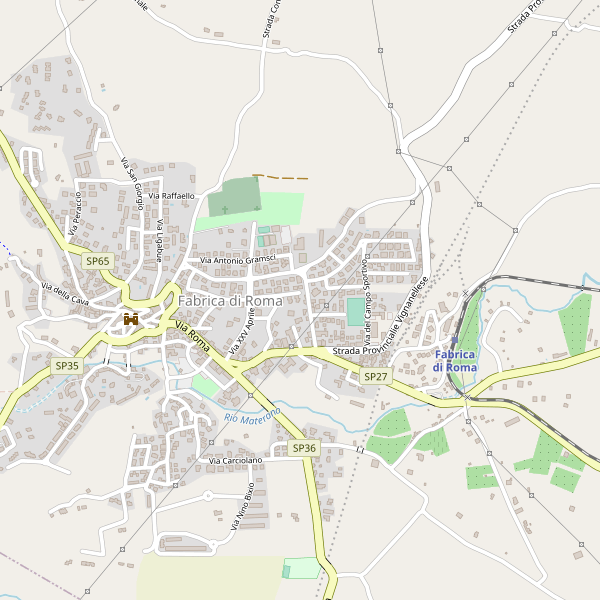 Thumbnail mappa taxi di Fabrica di Roma