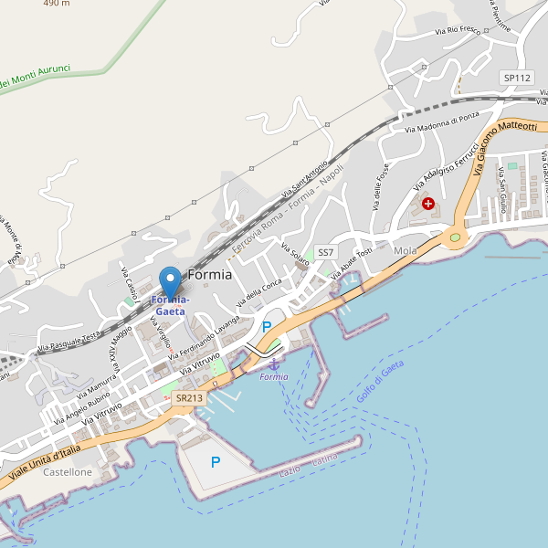 Thumbnail mappa taxi di Formia