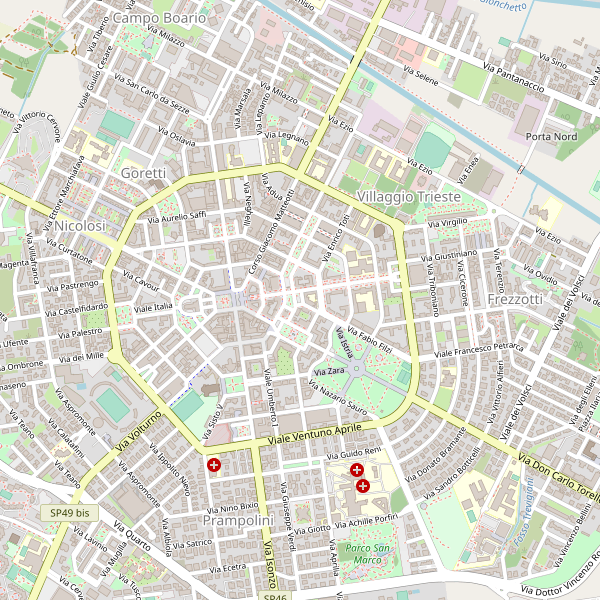 Thumbnail mappa taxi di Latina