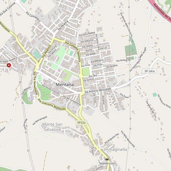 Thumbnail mappa taxi di Mentana