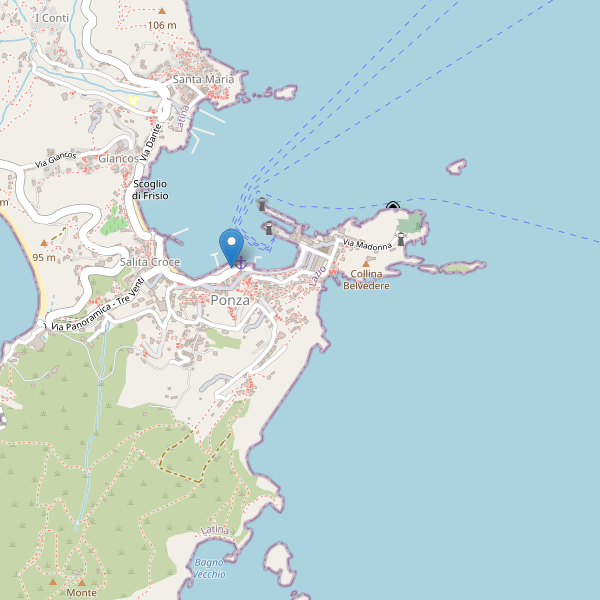 Thumbnail mappa taxi di Ponza