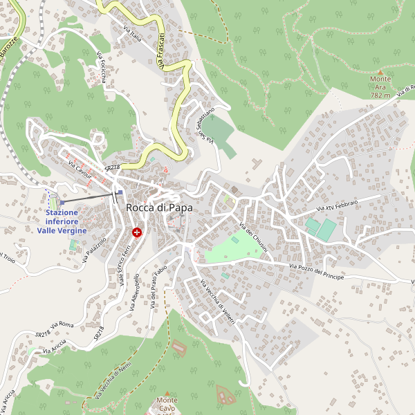 Thumbnail mappa taxi di Rocca di Papa