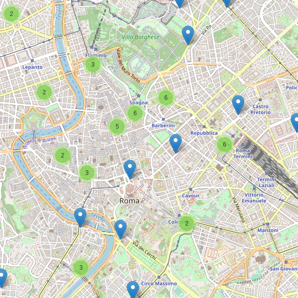 Thumbnail mappa taxi di Roma