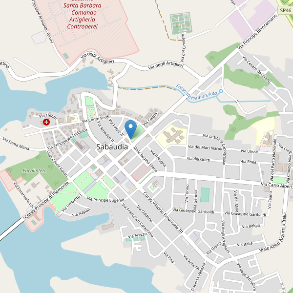 Thumbnail mappa taxi di Sabaudia