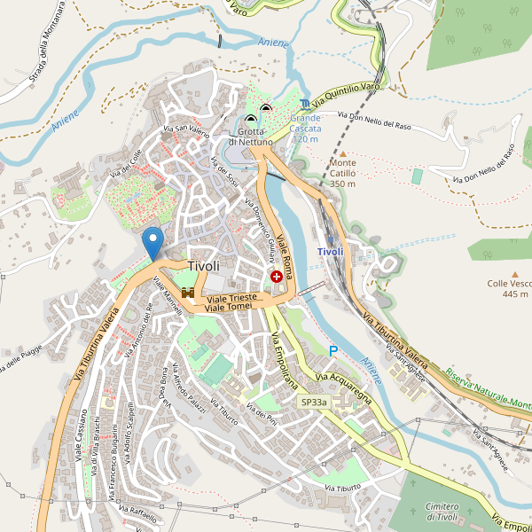 Thumbnail mappa taxi di Tivoli