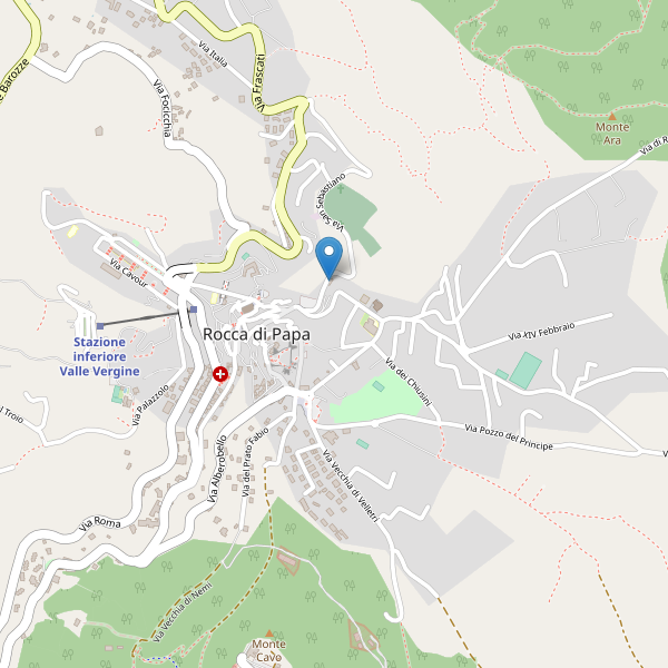 Thumbnail mappa teatri di Rocca di Papa