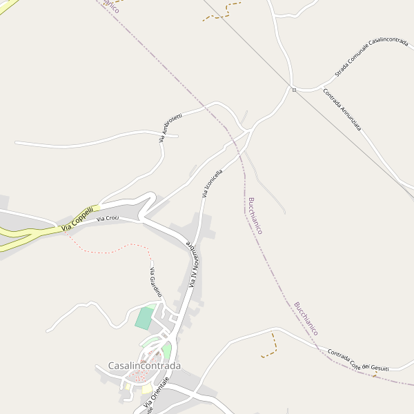 Thumbnail mappa ospedali di Casalincontrada