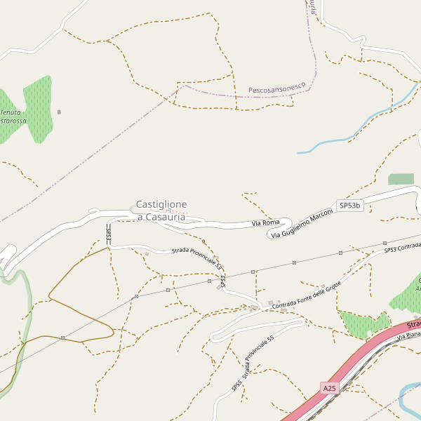 Thumbnail mappa hotel di Castiglione a Casauria