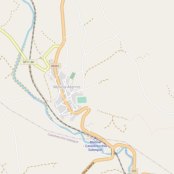 Thumbnail mappa hotel di Molina Aterno