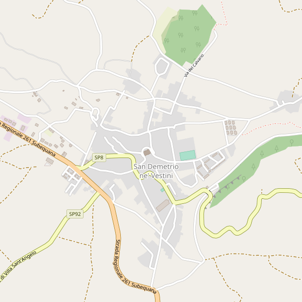 Thumbnail mappa mercati di San Demetrio ne' Vestini