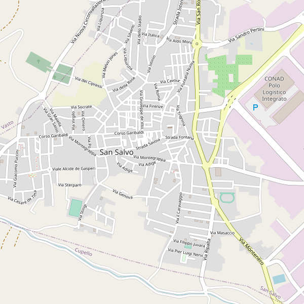 Thumbnail mappa autolavaggi di San Salvo