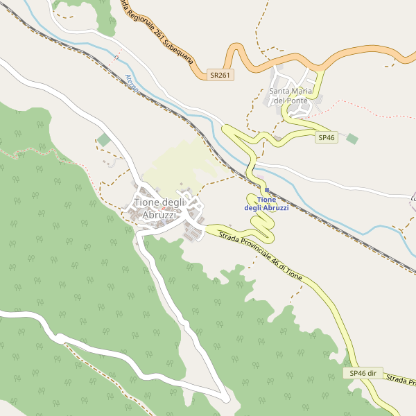 Thumbnail mappa hotel di Tione degli Abruzzi