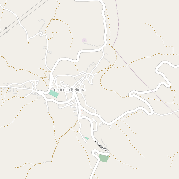 Thumbnail mappa stradale di Torricella Peligna