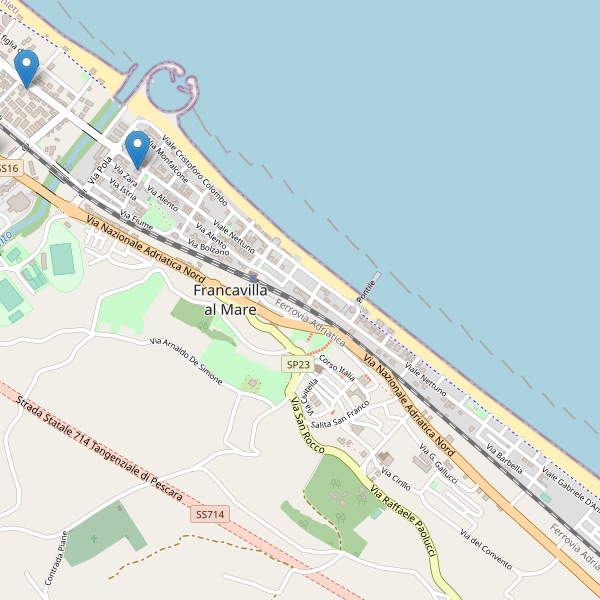 Thumbnail mappa farmacie di Francavilla al Mare