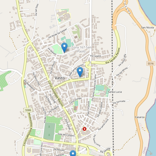 Thumbnail mappa farmacie di Vasto