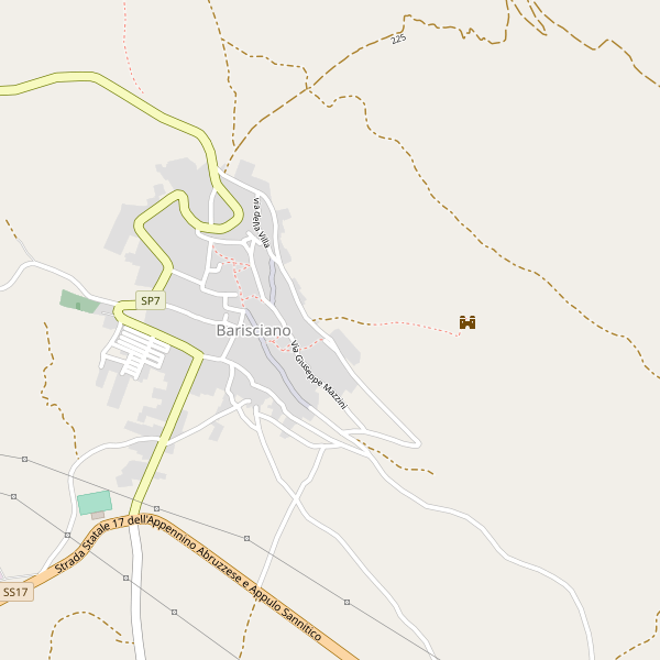 Thumbnail mappa parcheggi di Barisciano