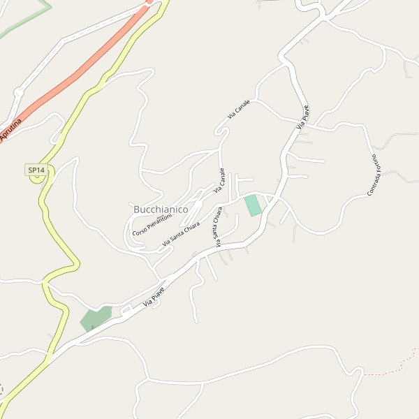 Thumbnail mappa parcheggi di Bucchianico