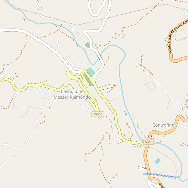 Thumbnail mappa parcheggi di Castiglione Messer Raimondo