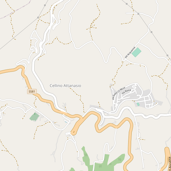 Thumbnail mappa parcheggi di Cellino Attanasio