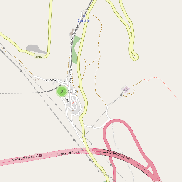 Thumbnail mappa parcheggi di Cocullo