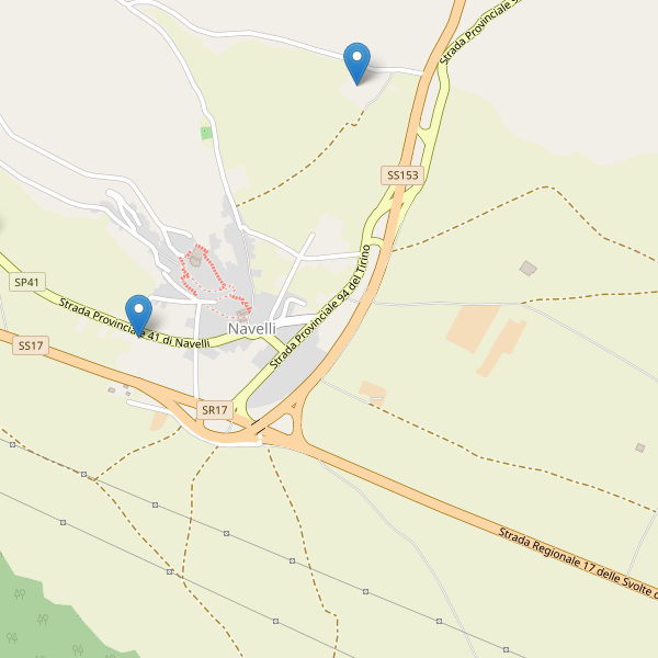 Thumbnail mappa parcheggi di Navelli