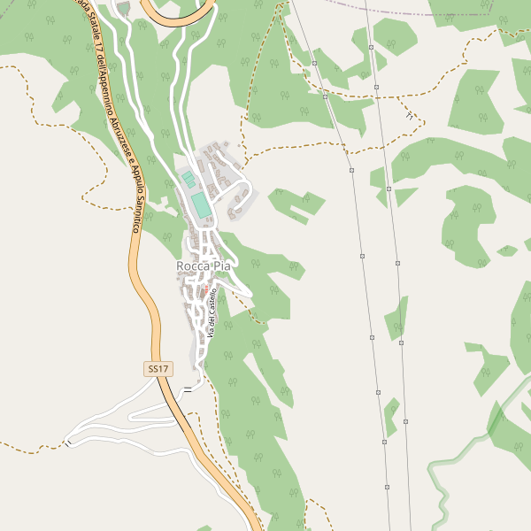 Thumbnail mappa parcheggi di Rocca Pia