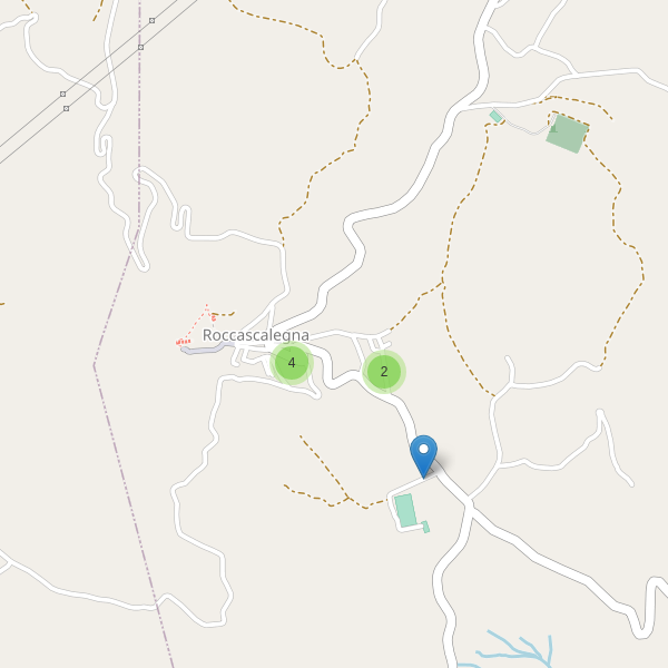 Thumbnail mappa parcheggi di Roccascalegna