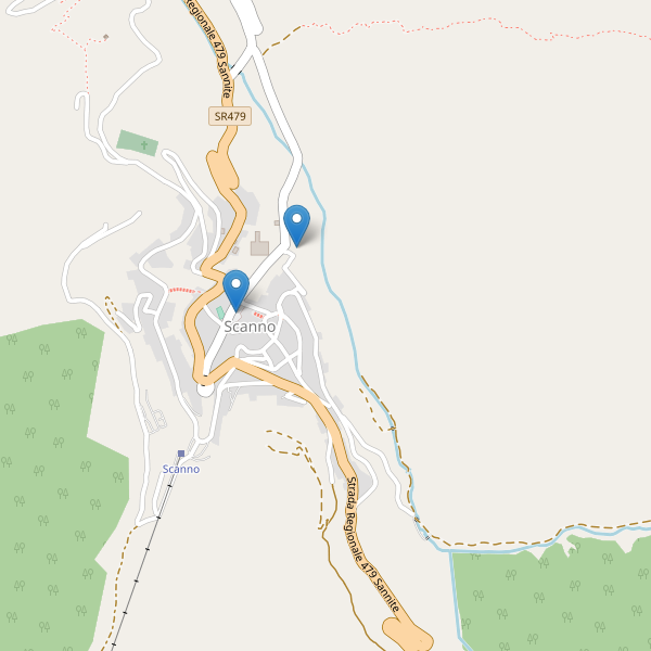 Thumbnail mappa parcheggi di Scanno