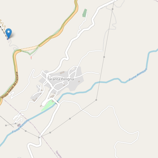 Thumbnail mappa parcheggi di Taranta Peligna