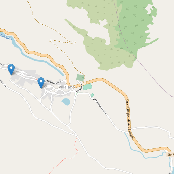 Thumbnail mappa parcheggi di Villalago