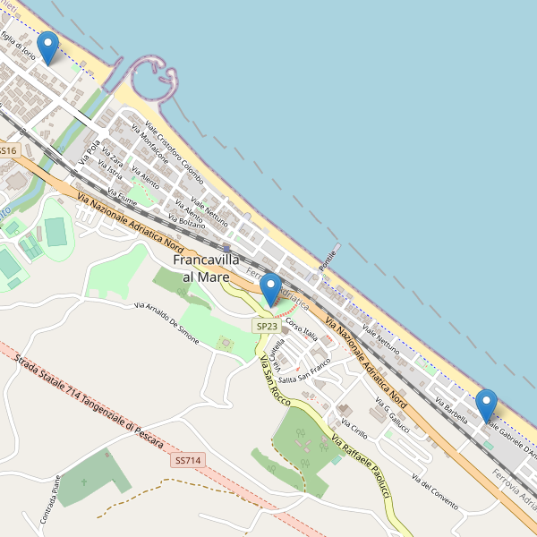 Thumbnail mappa scuole di Francavilla al Mare