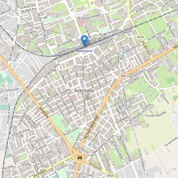 Thumbnail mappa stazioni di Avezzano