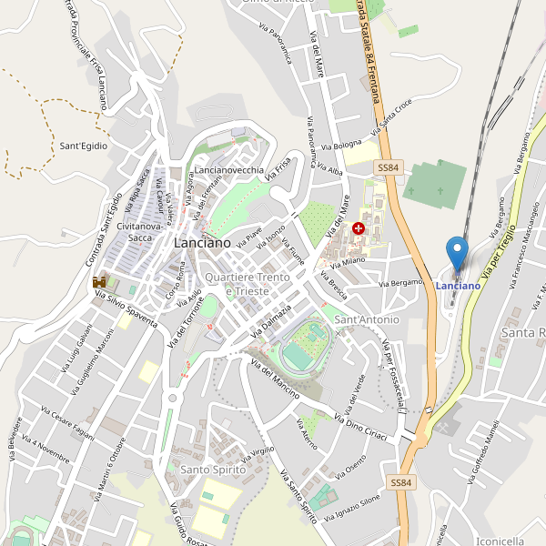 Thumbnail mappa stazioni di Lanciano