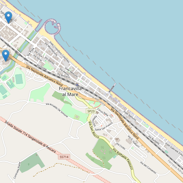 Thumbnail mappa supermercati di Francavilla al Mare
