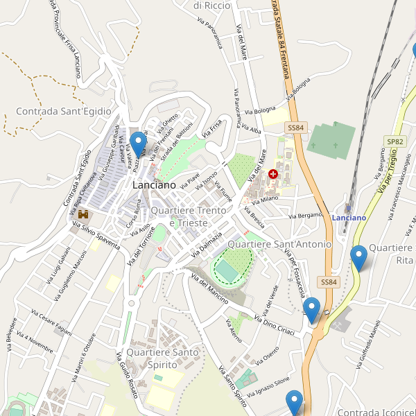 Thumbnail mappa supermercati di Lanciano
